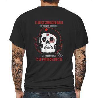 Dead Che Guevara Anti Communist Commie Cuba Libre Old Cuban Mens Back Print T-shirt | Favorety