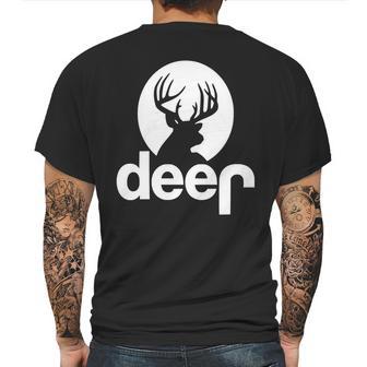 Deer Hunting Funny Jeep Mens Back Print T-shirt | Favorety AU