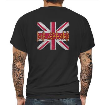 Def Leppard Union Jack Mens Back Print T-shirt | Favorety DE