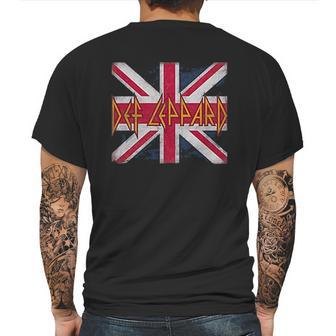 Def Leppard Union Jack Youth Mens Back Print T-shirt | Favorety UK