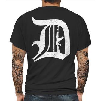 Defend Detroit Gun Ak47 Mens Back Print T-shirt | Favorety DE