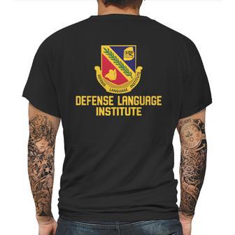 Defense Language Institute Mens Back Print T-shirt | Favorety DE