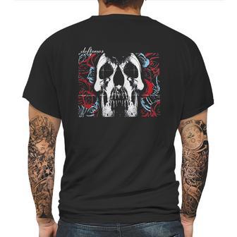 Deftones Skull Mens Back Print T-shirt | Favorety DE