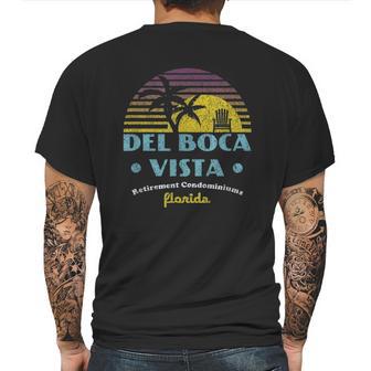 Del Boca Vista Florida Vintage Mens Back Print T-shirt | Favorety CA