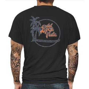 Del Boca Vista Funny Mens Back Print T-shirt | Favorety