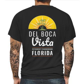 Del Boca Vista Funny Florida Mens Back Print T-shirt | Favorety AU