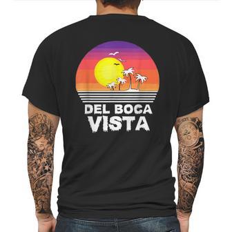 Del Boca Vista Gift Mens Back Print T-shirt | Favorety