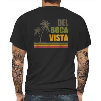 Del Boca Vista Ocean Retro Mens Back Print T-shirt | Favorety AU