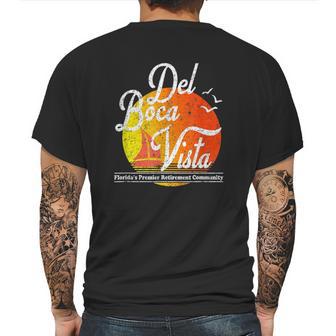 Del Boca Vista Retirement Funny Mens Back Print T-shirt | Favorety CA