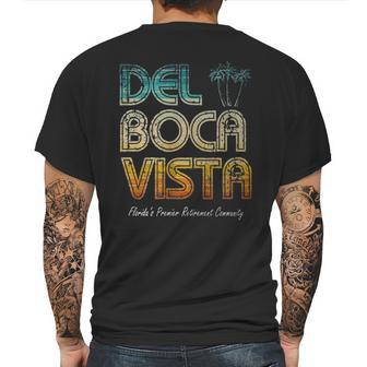 Del Boca Vista Retro Vintage Mens Back Print T-shirt | Favorety CA