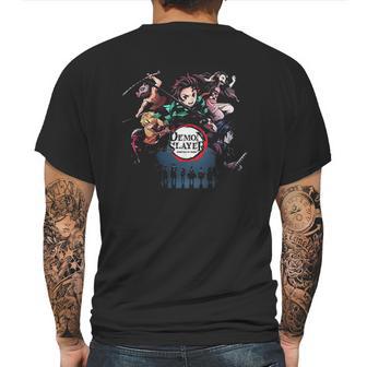 Demon Slayer Graphic Mens Back Print T-shirt | Favorety DE