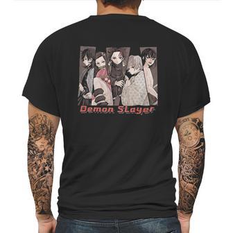 Demon Slayer Characters Art Mens Back Print T-shirt | Favorety DE