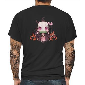 Demon Slayer Cute Look Mens Back Print T-shirt | Favorety