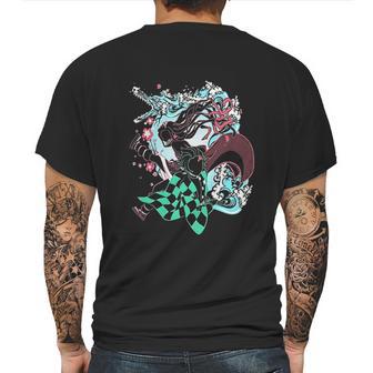 Demon Slayer Fighter Mens Back Print T-shirt | Favorety CA