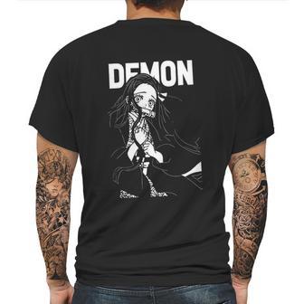 Demon Slayer Nezuko Demon Mens Back Print T-shirt | Favorety DE