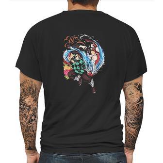 Demon Slayer Power Mens Back Print T-shirt | Favorety