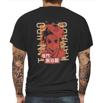 Demon Slayer Real Face Mens Back Print T-shirt | Favorety CA