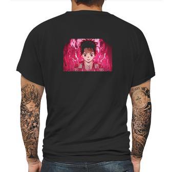 Demon Slayer Red Fire Mens Back Print T-shirt | Favorety AU