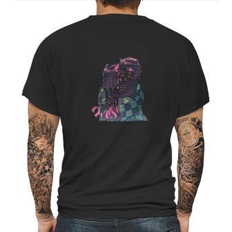 Demon Slayer Siblings Hug Mens Back Print T-shirt | Favorety DE