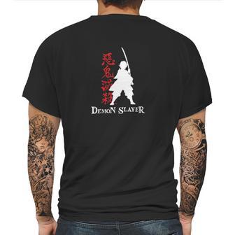 Demon Slayer Silhouette Mens Back Print T-shirt | Favorety CA