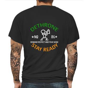 Dethrone Conor Mcgregor Walkout Mens Back Print T-shirt | Favorety UK