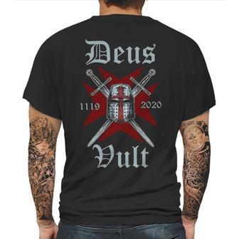 Deus Vult 2020 - Templar S Mens Back Print T-shirt | Favorety DE