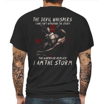 The Devil Whispers Mens Back Print T-shirt | Favorety UK