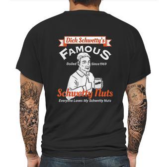 Dicks Famous Schwetty Nuts Sweaty Nuts Mens Back Print T-shirt | Favorety AU