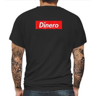 Dinero Mens Back Print T-shirt | Favorety