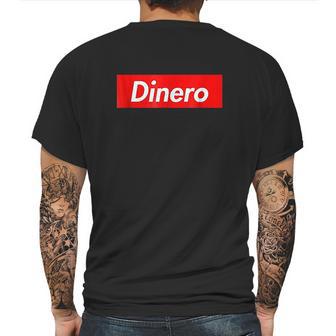 Dinero Red Badge Mens Back Print T-shirt | Favorety DE