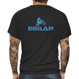 Dirt Bike Braaap Mens Back Print T-shirt | Favorety AU