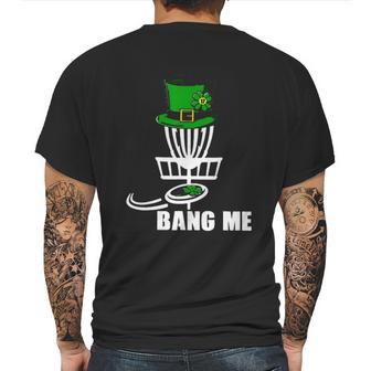 Disc Golf Bang Me St Patrick Day Classic Mens Back Print T-shirt | Favorety CA