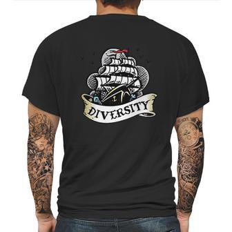 Diversity Anchorman Ship Mens Back Print T-shirt | Favorety AU