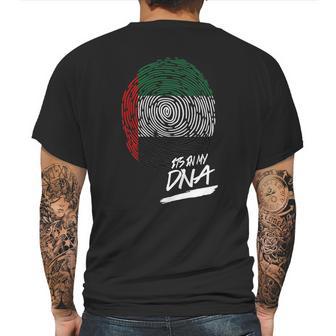 It Is In My Dna United Arab Emirates Baby Proud Country Flag Mens Back Print T-shirt | Favorety DE