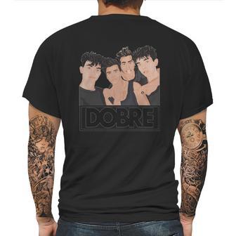 Dobre Brothers Dobre Twins Mens Back Print T-shirt | Favorety CA