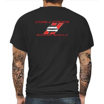 Dodge Challenger Rt Modern Muscle Mens Back Print T-shirt | Favorety CA