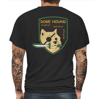 Doge Hound Metal Gear Solid Ss Mens Back Print T-shirt | Favorety CA