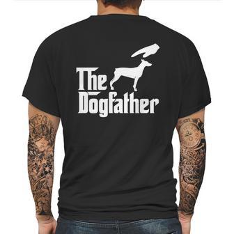 The Dogfather Doberman Pinscher Mens Back Print T-shirt | Favorety DE