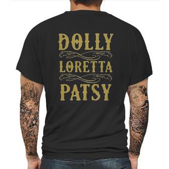 Dolly Loretta Patsy Female Singers Country Mens Back Print T-shirt | Favorety AU