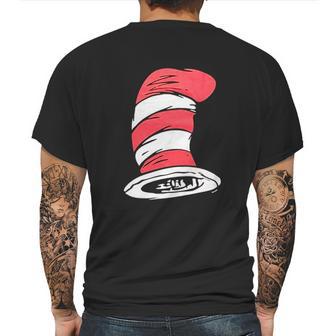 Dr Seuss Cat In The Hat Big Hat Mens Back Print T-shirt | Favorety UK