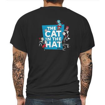 Dr Seuss The Cat In The Hat Characters Mens Back Print T-shirt | Favorety CA