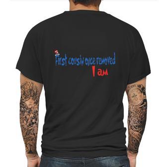 Dr Seuss First Cousin Once Removed I Am Family 2020 Mens Back Print T-shirt | Favorety UK