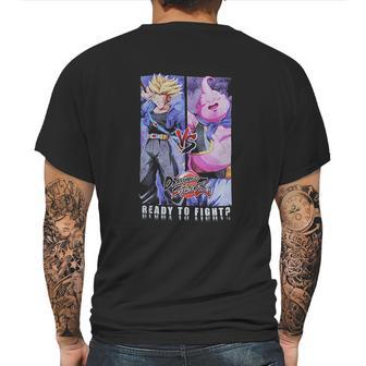 Dragonball Z Dragon Ball Fighterz Game Trunks Vs Majin Buu Mens Back Print T-shirt | Favorety