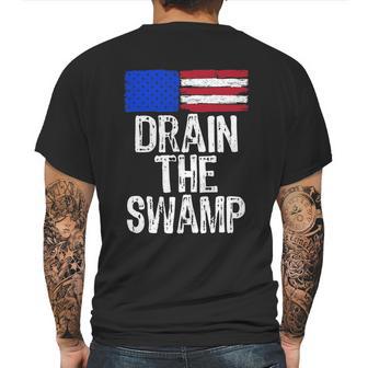 Drain The Swamp Graphic Design Printed Casual Daily Basic Mens Back Print T-shirt | Favorety UK