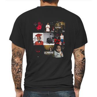 Droiramie Lil Wayne Stylish Round Neck Mens Back Print T-shirt | Favorety