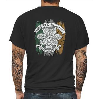 Dropkick Murphys Knotwork Flag Mens Back Print T-shirt | Favorety