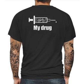 My Drug Bicycle Mens Back Print T-shirt | Favorety