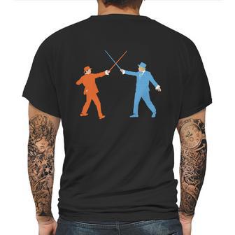 Dumb And Dumber On Guard Mens Back Print T-shirt | Favorety DE