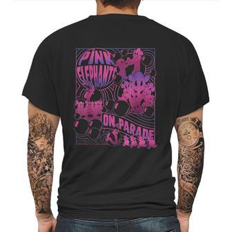 Dumbo Pink Elephants On Parade Mens Back Print T-shirt | Favorety UK