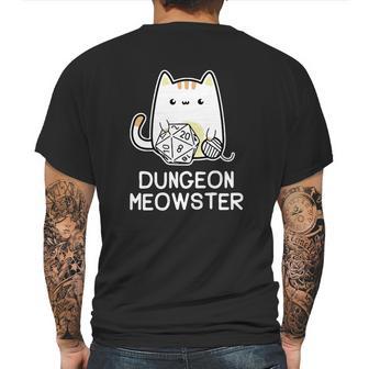 Dungeon Meowster Dungeons And Dragons Mens Back Print T-shirt | Favorety CA